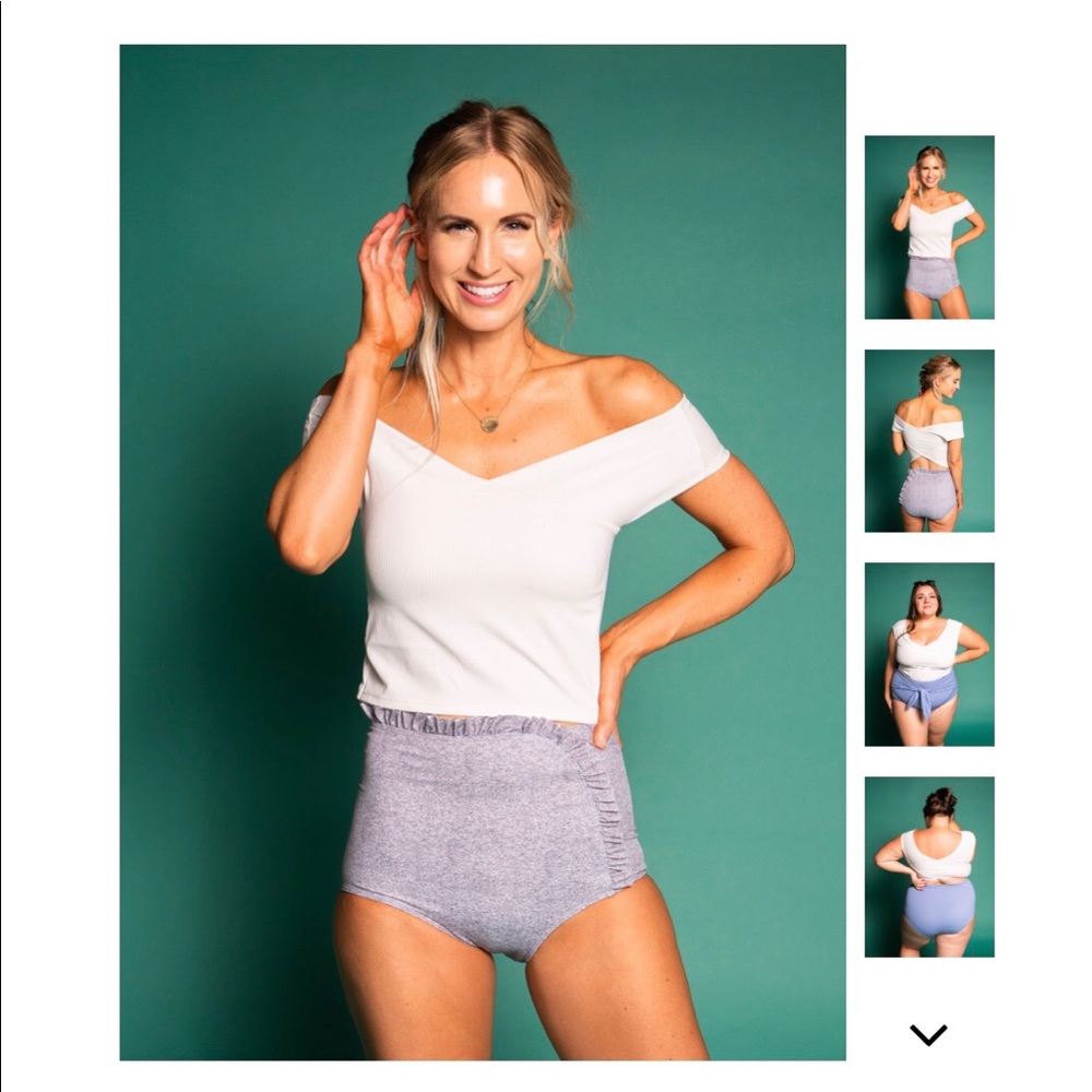 Kortni Jean Off the Shoulder Bathing Suit Top
